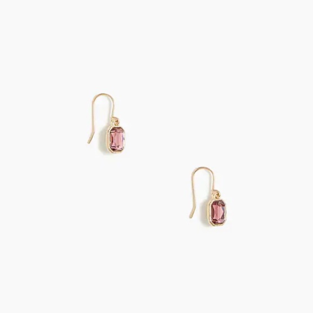 J. Crew Purple Earrings